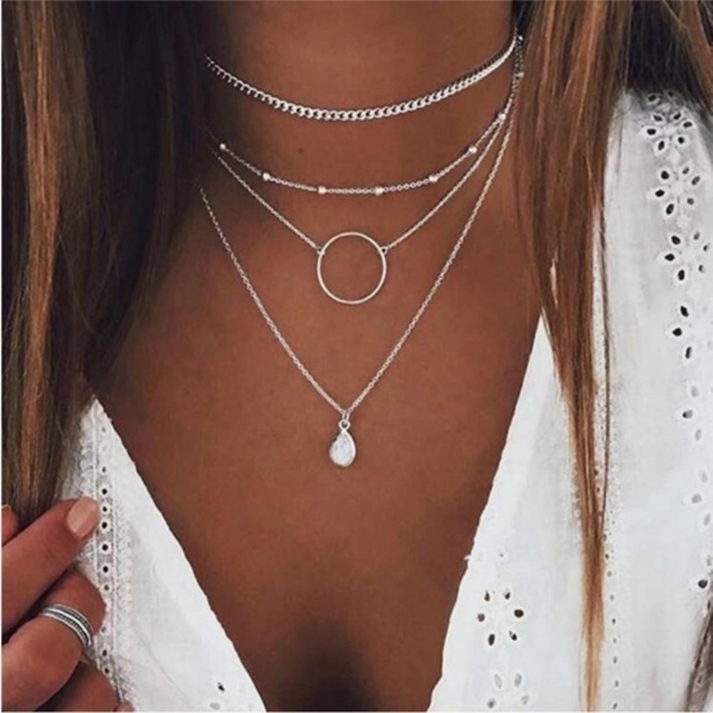 Silver necklace